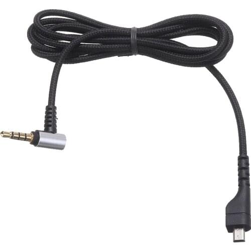 New Arrival Earphone Cord Fit for SteelSeries Arctis 3 5 7 Pro Headset Audio Cable 1.2M Replacement Earphone Accessories