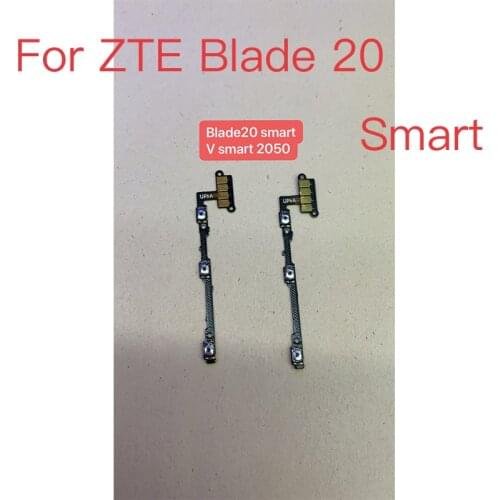 10pcs For ZTE Blade 20 Smart V Smart 2050 Power On Off Volume Up Down Switch Side Button Key Flex Cable Replacement Parts