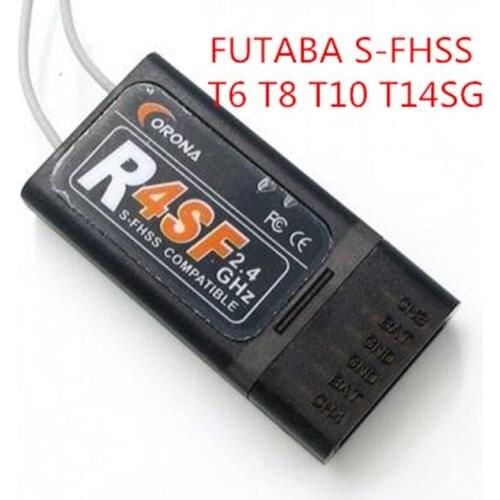 CORONA 2.4G R4SF R6SF R8SF receiver compatible FUTABA S-FHSS T6 14SG remote control transmitters