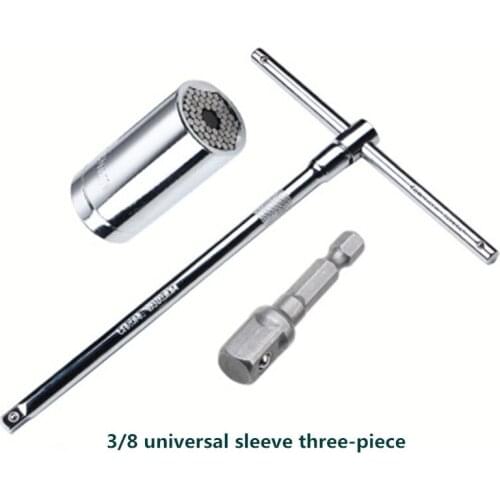 Magic universal sleeve universal quick ratchet wrench multifunctional hand drill sleeve set combination tool