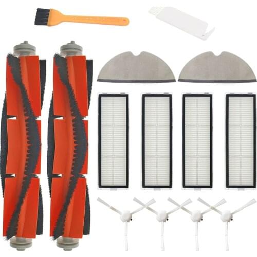 HEPA Filter Main Brush Side Brush for Xiaomi Mijia 1C 1T STYTJ01ZHM Dreame F9 Robot Vacuum Cleaner Parts Mop Cloth Cleaning