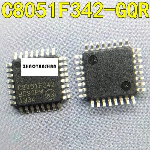 1pcs X C8051F342-GQR C8051F342 C8051 LQFP32 NEW Original