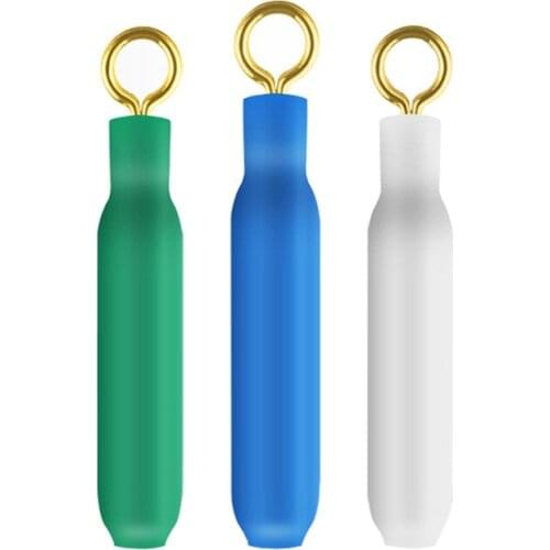 10pcs/set FIshing buoy floats Buoy Seat Copper head fast rotating float carp silicone Connector fish accessories
