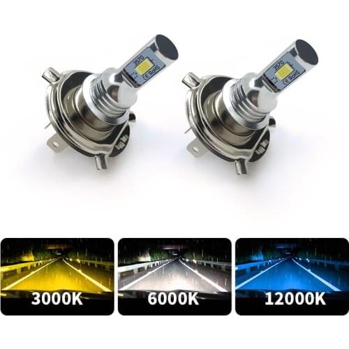 2Pcs H8 H11 H16 LED Bulbs Led 9005 9006 3030 24 SMD Auto Front Fog Lamp Led Headlight Bulbs H3 H4 H7 Car LED Fog Light DC 12V