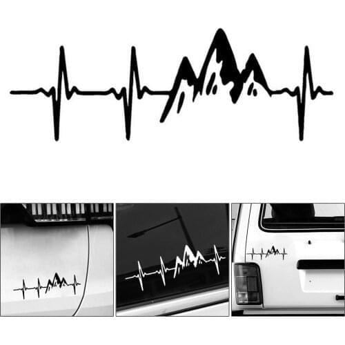 2021 Car sticker Climbing Mountains Gentle Vivid Car-Styling Auto Sticker Window Vinyl Decal Car Reflective Body Stickers