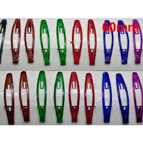 36 Mixed Color Metal Snap Baby Bows Hair Clip Barrettes 60mm DIY Girl