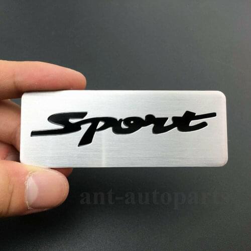 Aluminum Sport Racing Germany Flag Car Trunk Rear Emblem Badge Decals Sticker