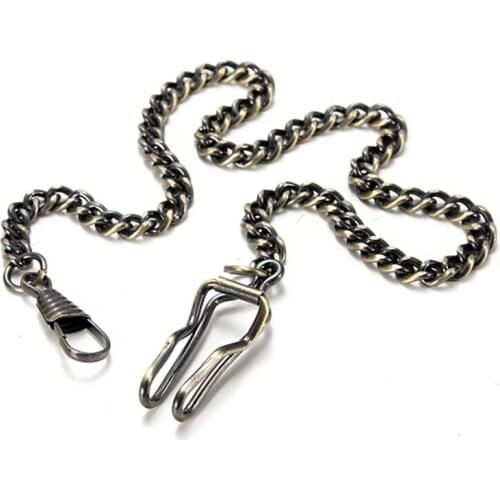 Excellent Quality 36.5cm Bronze Alloy Chain FOR Antique Quartz Women Mens Vintage for Pocket Watch