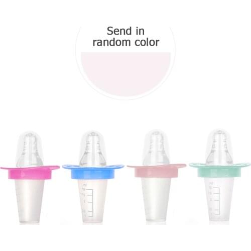 Baby Liquid Dispenser Medicator Dropper Feeding Device Nipple With Silicon Pacifier For Baby Infant 10ML