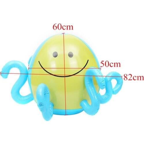 Kids Inflatable Water Spray Ball Sprinkler Octopus Squirt Lawn Pool Toy Fun PVC Outdoor Swim Pool Spray Water Pool & Accessories