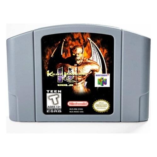 Killer Instinct Gold For 64 Bit Game Cartridge USA Version NTSC Format