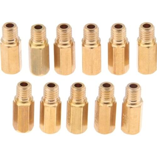 Carburetor Main Jet Kit Injector Nozzle Copper Motorcycle Replacement Parts for GY6 Keihin OKO