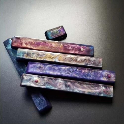 1pc Customized Backlight Resin Spacebar Keycap For Cherry Switch Mechanical Keyboard Handmade 6.25X Starry Sky Mount Fuji Keycap