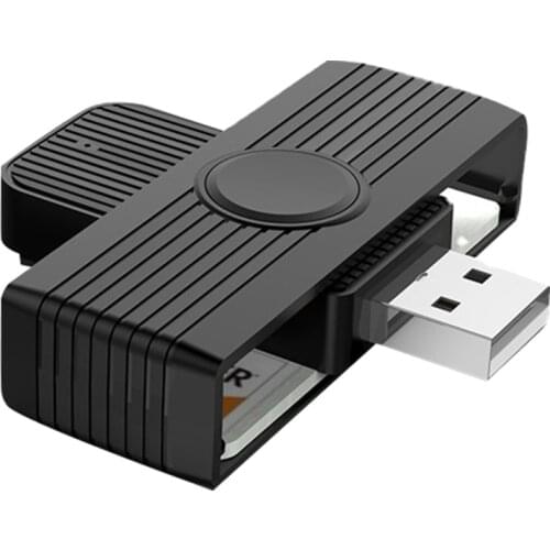 Compact Flash Card Adapter Laptop Multi Card Reader USB 2.0 Smart Card Reader for Bank Card SIM ID CAC Cardreaders