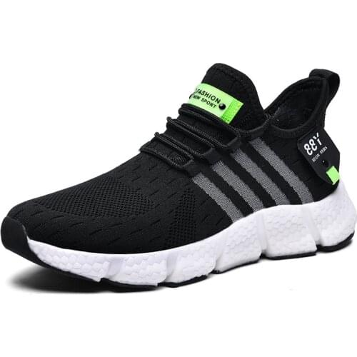 2021 Summer Mens Sneakers Casual Mesh Breathable Fashion Homme Light Big Size 39-46 White Man Shoes Zapatos De Hombre