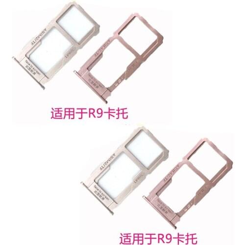 Micro Nano Card Holder Tray Slot for oppo R9 R9S R9plus Replacement Part SIM Card Card Holder Adapter Socket Apple