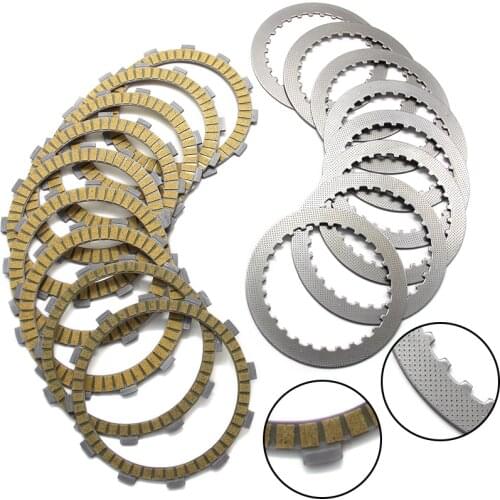 Motorcycle Clutch Friction Disc Plate Kit For Honda VT1100 VT1100C2 VT1100C3 VT1100C VT1100D2 VT1100T 22201-MM5-000 22201MAH000