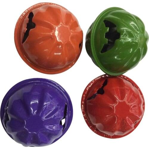 SET of 20 HALLOWEEN PUMPKIN BELLS TREE HANGING DECORATIONS NEW