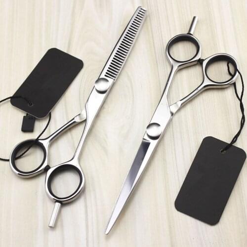 High quality professional 5.5 / 6 inch japan hair scissors set thinning shears makeup salon cutting barber hairdressing scissors