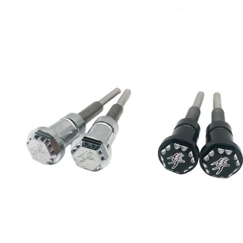 Front/Rear 3D Hex Seat Thumb Screws Bolts For Suzuki GSX1300R Hayabusa 2008-2020