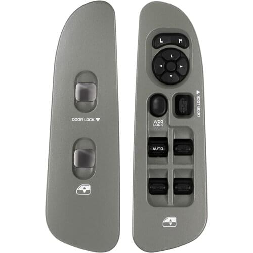 Master Power Window Switch and Bezel, Driver Passenger Window Switch Bezel for 2002-2010 Dodge Ram 1500/2500/3500