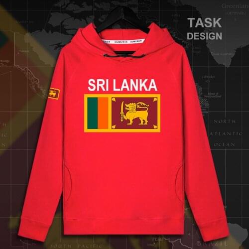 Sri Lanka Lankan LKA Ceylon mens hoodie pullovers hoodies sweatshirt streetwear clothing hip hop tracksuit nation flag coat 02