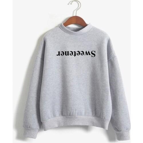 Hoodie woman Pullover Tops No Tears Left To Cry Fan Merch Hoody Ariana Grande Sweatshirt Women Thank U Next Hoodies