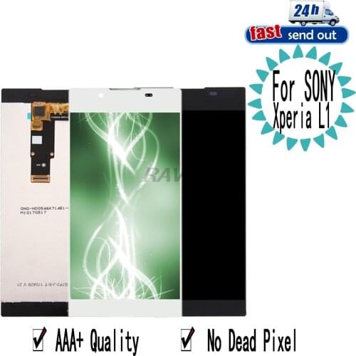 5.5" G3312 LCD For SONY Xperia L1 LCD Display Touch Screen Digitizer Assembly Replacement For SONY XperiaL1