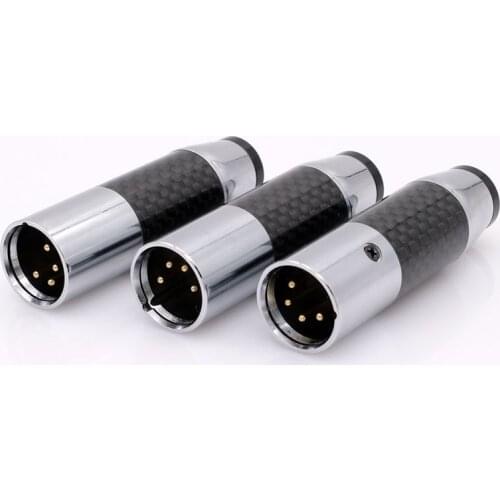 2020 HIFI 4.4mm/3.5mmm/2.5mm Balanced Female to 4pin Balanced XLR Male Converter Adapter 2.5TRRS，3.5TRRS, 4.4TRRS to 4PIN