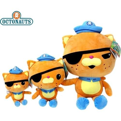 19/30cm Octonauts Stuffed Plush Animal Toys Barnacles Kwazii Tweak Peso Dashi Cartoon Soft Birthday Gift Kid Christmas Girl Toy