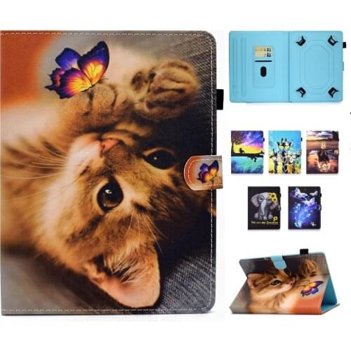 PU Leather 6.0 7.0 Inch Universal Print Case for Digma S683G E61M E63S Optima Prime 3 3G TS7131MG 6 Inch E7.1 3G 7 Inch Ebook