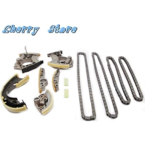 NEW 06E 109 465 AS 12Pcs Engine Timing Chain Tensioner Guide Rail Kit For Audi A4 A5 A6 A7 A8 Q5 Q7 VW Touareg 3.0T 06E109465AS