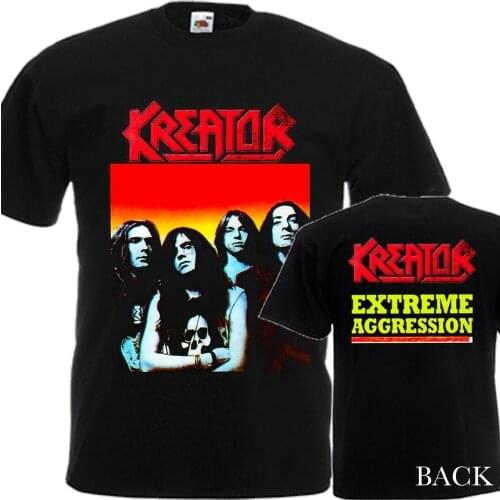 NEW T-SHIRT KREATOR Extreme Aggression DTG PRINTED TEE- S - 6XL