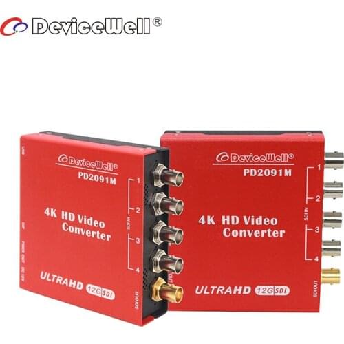 New Product PD2091M 12G SDI MUX 4K HD Video Converter