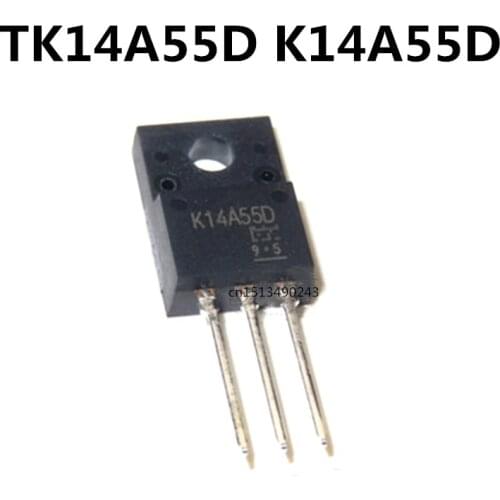 Original New 5pcs / K14A55D TK14A55D TO-220F 550V 14A TO220F