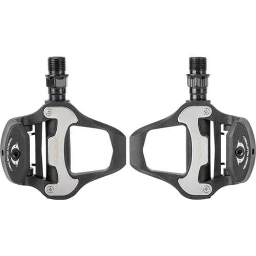 PROMEND Road Bike Bicycle Pedals with Lock Plate Compatible with LOOK Self-Locking Bearings Bicycle Accessories