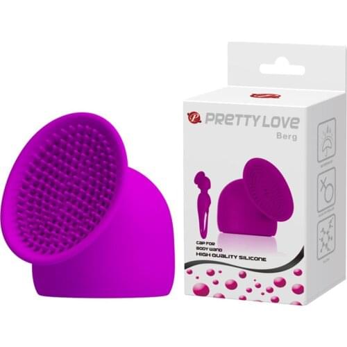 YEMA Silicone Body Av Magic Wand Vibrator Accessory Attachment Wand Head Sleeve Clitoris Stimulator Adult Sex Toy for Woman