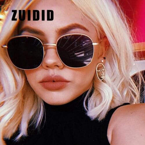 ZUIDID Classic Big Frame Round Sunglasses Women/Men Brand Designer Fashion Vintage Sun Glasses Female Driving Eyewear