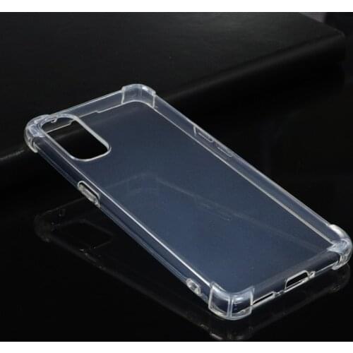 For Oppo Reno4 Reno 4 5G / 4G Shockproof HD Clear Transparent Silicone TPU Soft Phone Back Case Cover Coque Funda
