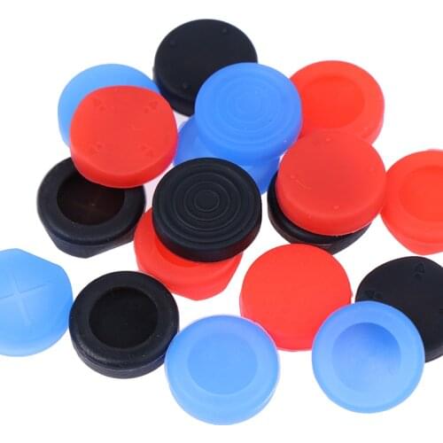 1 Set Good Quality Fashion 6 In 1 Thumbstick Grip Cap Joystick Analog Cover For PSV1000/2000 PSVita Red/Blue/Black