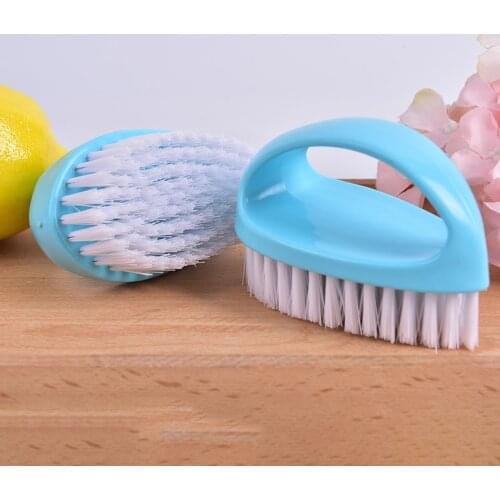1PCS New Foot Plate Type Laundry Brush Plastic Shoe Brush Household Cleaning Brush Hot