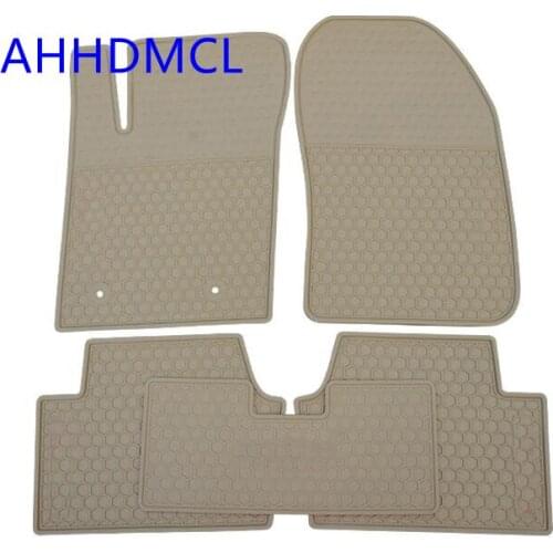 Car Rubber Mats Floor Mats Anti-Slip Mat Carpets Feet Pads Custom Fit For Ford Ecosport 2013 2014 2015 2016 2017 Left Hand Drive