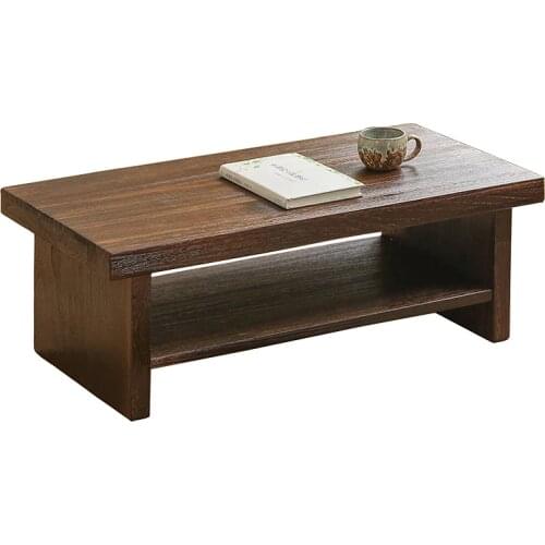 Oriental Antique Furniture Design Japanese Floor Tea Table Rectangle 80*39cm Living Room Wooden Low Coffee Center Table Wood