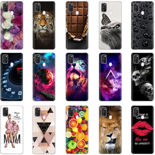 Phone Case For Samsung M31 Case M315 Silicone Soft TPU Bumper Cover for Samsung Galaxy A51 A515 A71 M31 Cover Cases Coque Shell