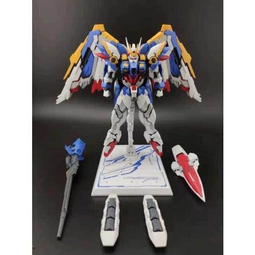 Instock MJH mojianghun hirm style version wing gundam zero ew KA MG 1/100 action assembly figure robot toy