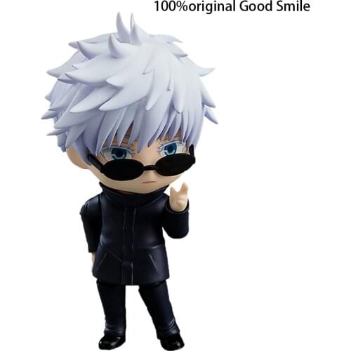 100% Original Good Smile Gojo Satoru Nendoroid Jujutsu Kaisen Anime Model 10Cm Collection Action Figure Toys Gifts Have Two Head