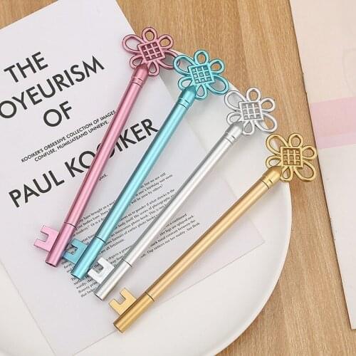 Key Gel Pen Korean Stationery Gel Pens Kawaii Cool Pens Novelty Cute Gel Ink Pen Office Accessories Cute Stationary Supplies