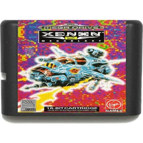 New Arrival Xenon 2 16 bit MD Game Card For Sega Mega Drive For Genesis