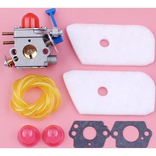 Carburetor For Husqvarna 124L 125L 125LD 128C 128CD 128L 128LD 128LDX 128R 128RJ 128DJX Trimmer Part Air Filter Fuel Line Hose