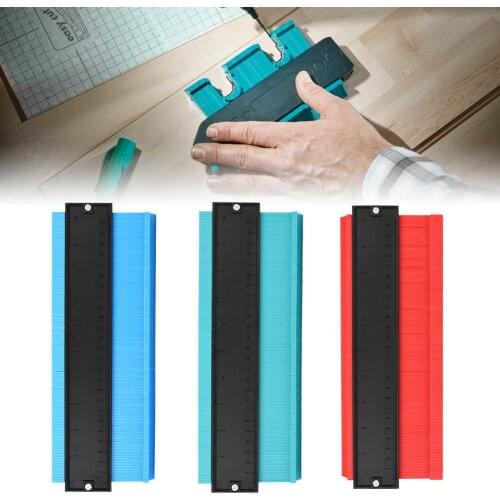 Contour Gauge Irregular Outline Replicator Woodworking Shape Tracking Template Measuring Tools Profile Clip Tile Frame Gauge